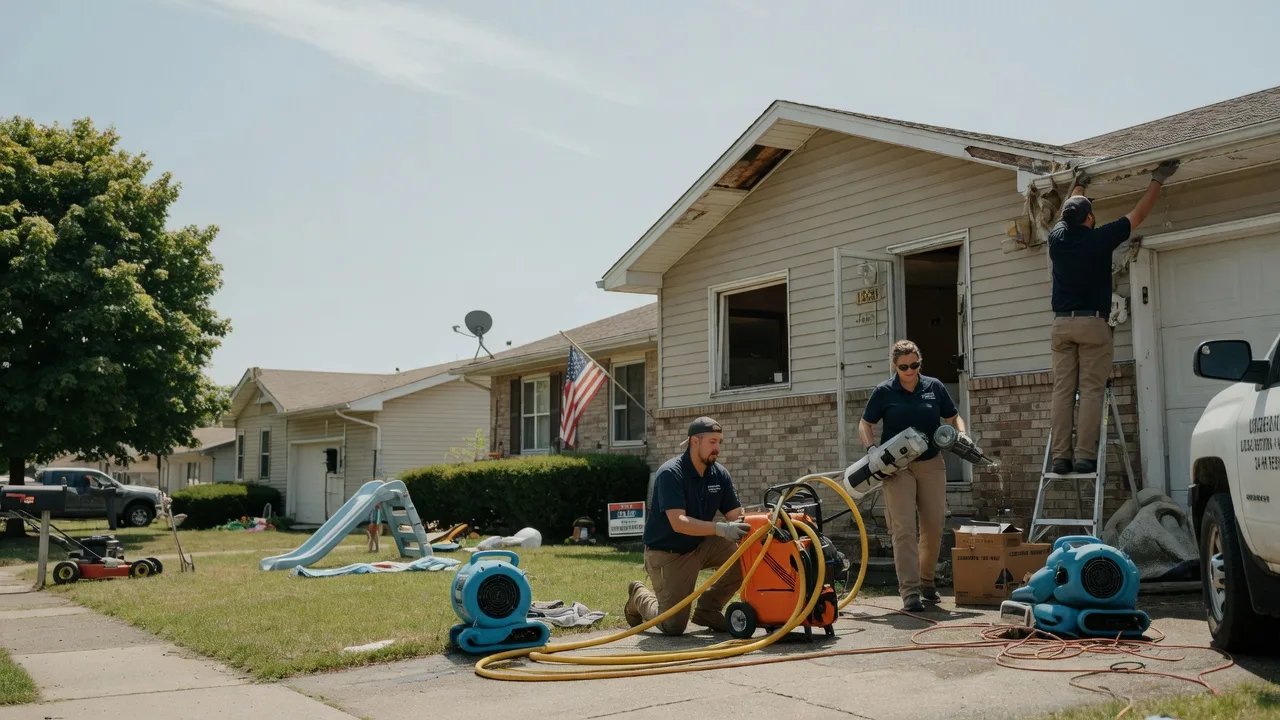 Water Damage Restoration in Pettibone, ND near me